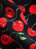 Foulard motif cerise